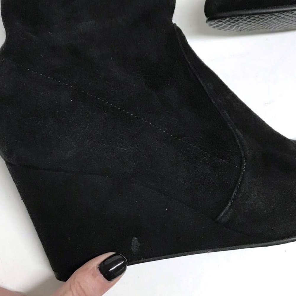 ❌❌SOLD❌❌ STUART WEITZMAN Suede Boots 8 8.5 - Picture 8 of 8